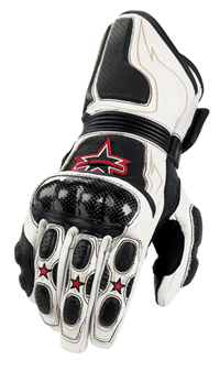 Icon Merc Long White Gloves